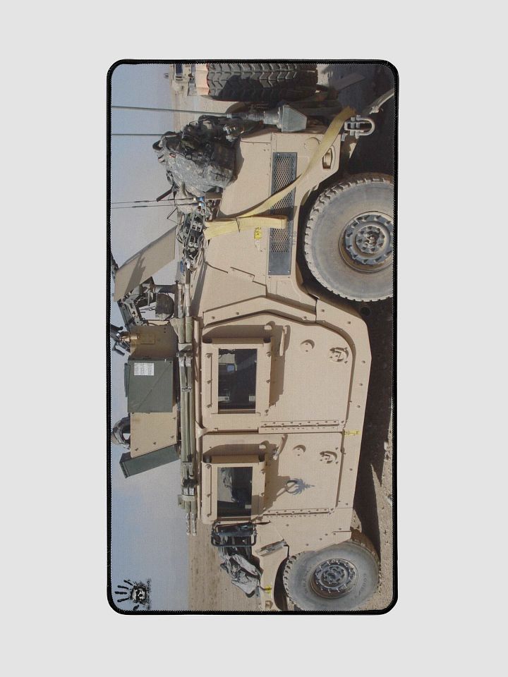 HMMWV on Patrol Support Desk Mat product image (2)