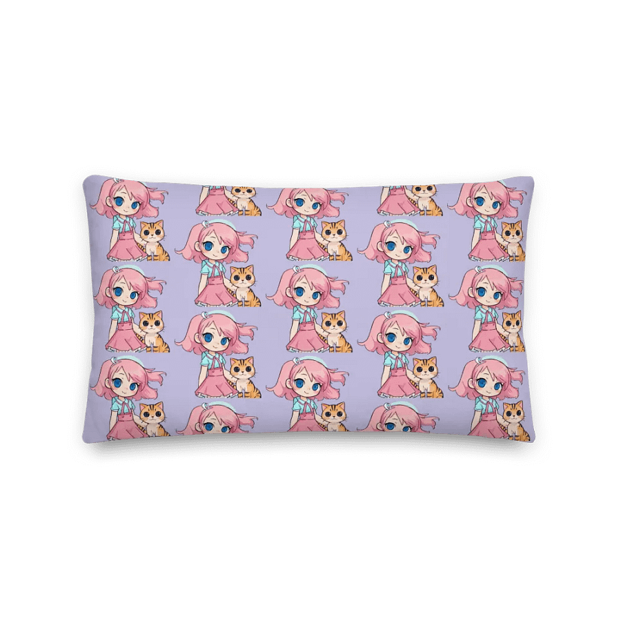 Cat-Eared Dreamer Premium Pillow product image (5)