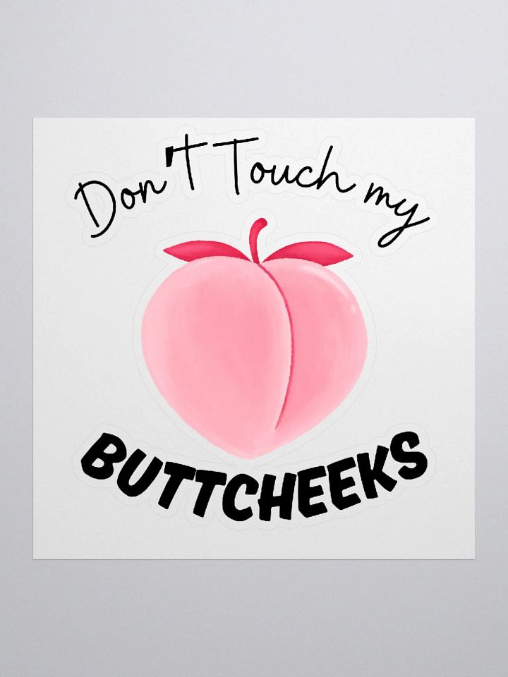 Buttcheeks Sticker product image (1)
