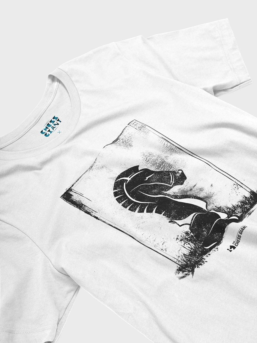 Grunge Chess: Knight's Steed unisex t-shirt product image (3)