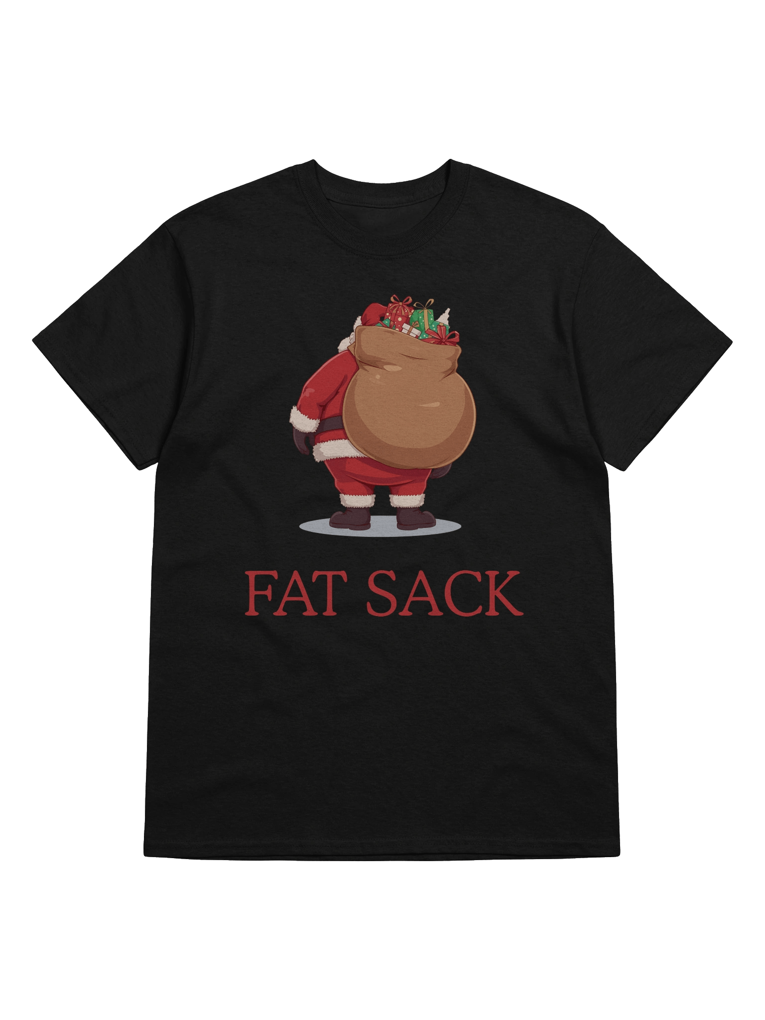 Fat Sack Santa T-Shirt product image (24)