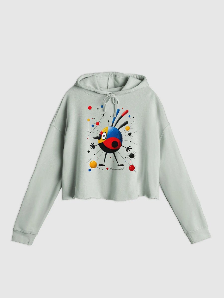 Independent Trading Co. Women’s Lightweight Cropped Hoodie product image (3)