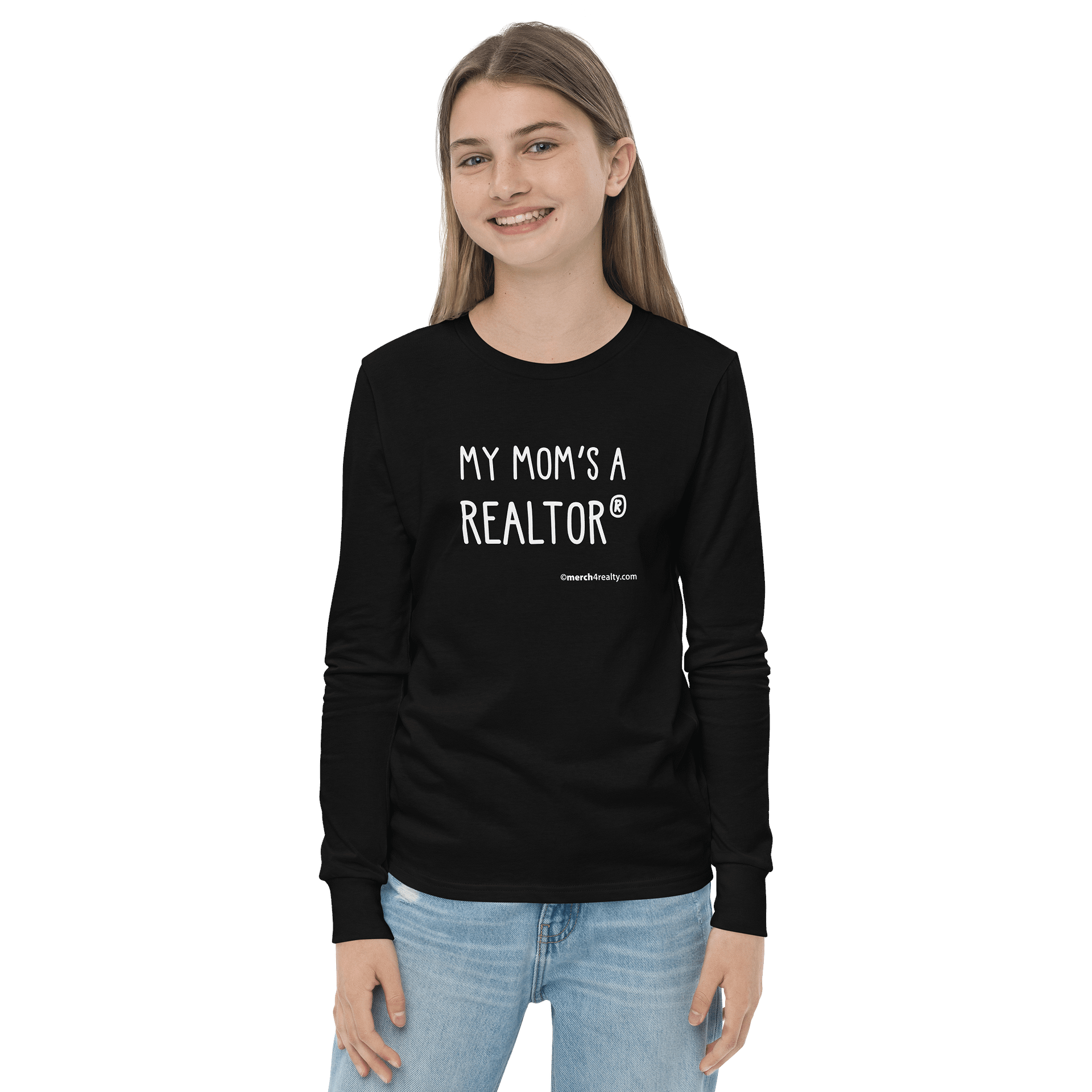My Mom's a REALTO® Youth Long Sleeve Tee product image (2)