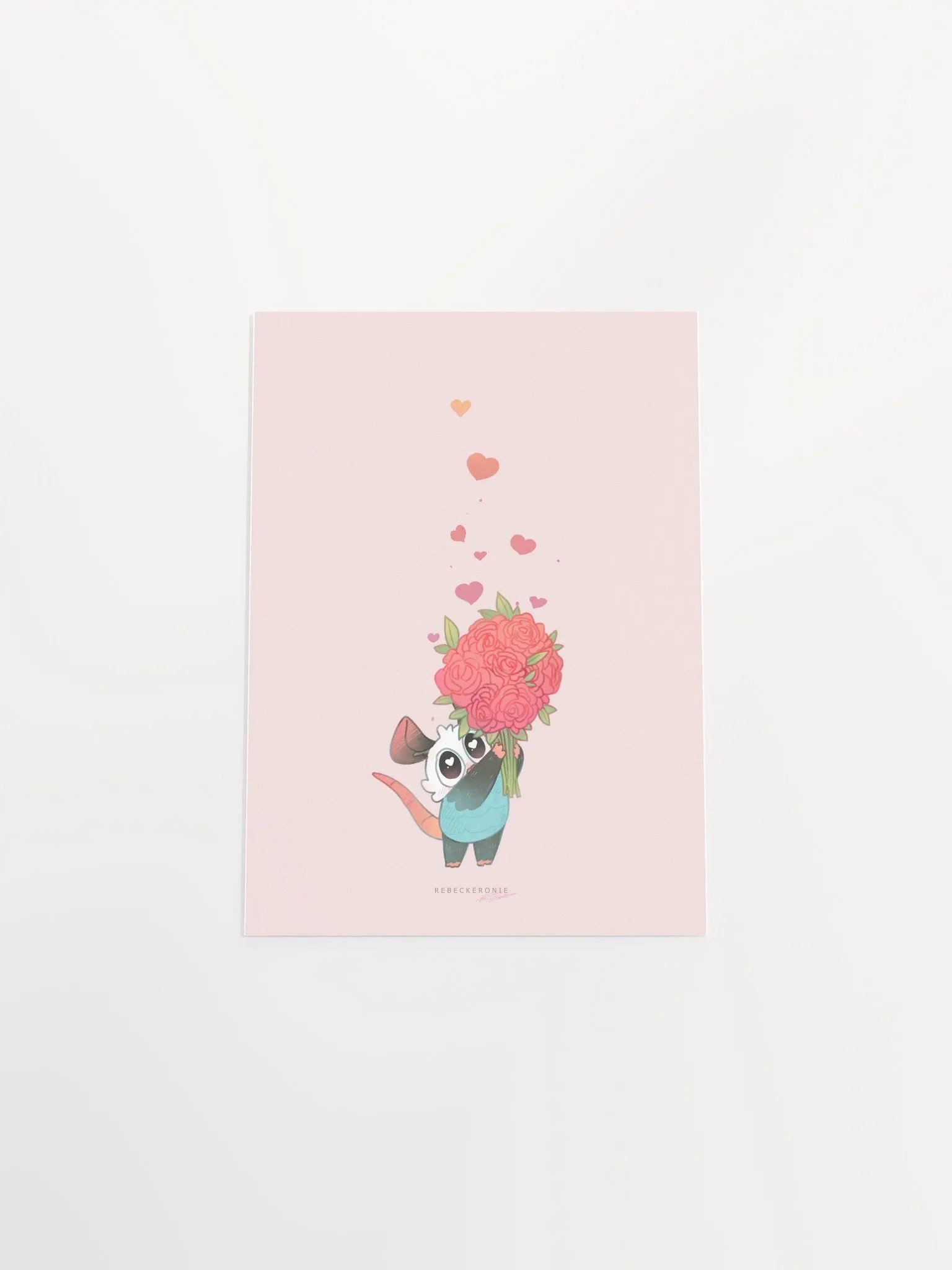Valentine Possum Print product image (4)