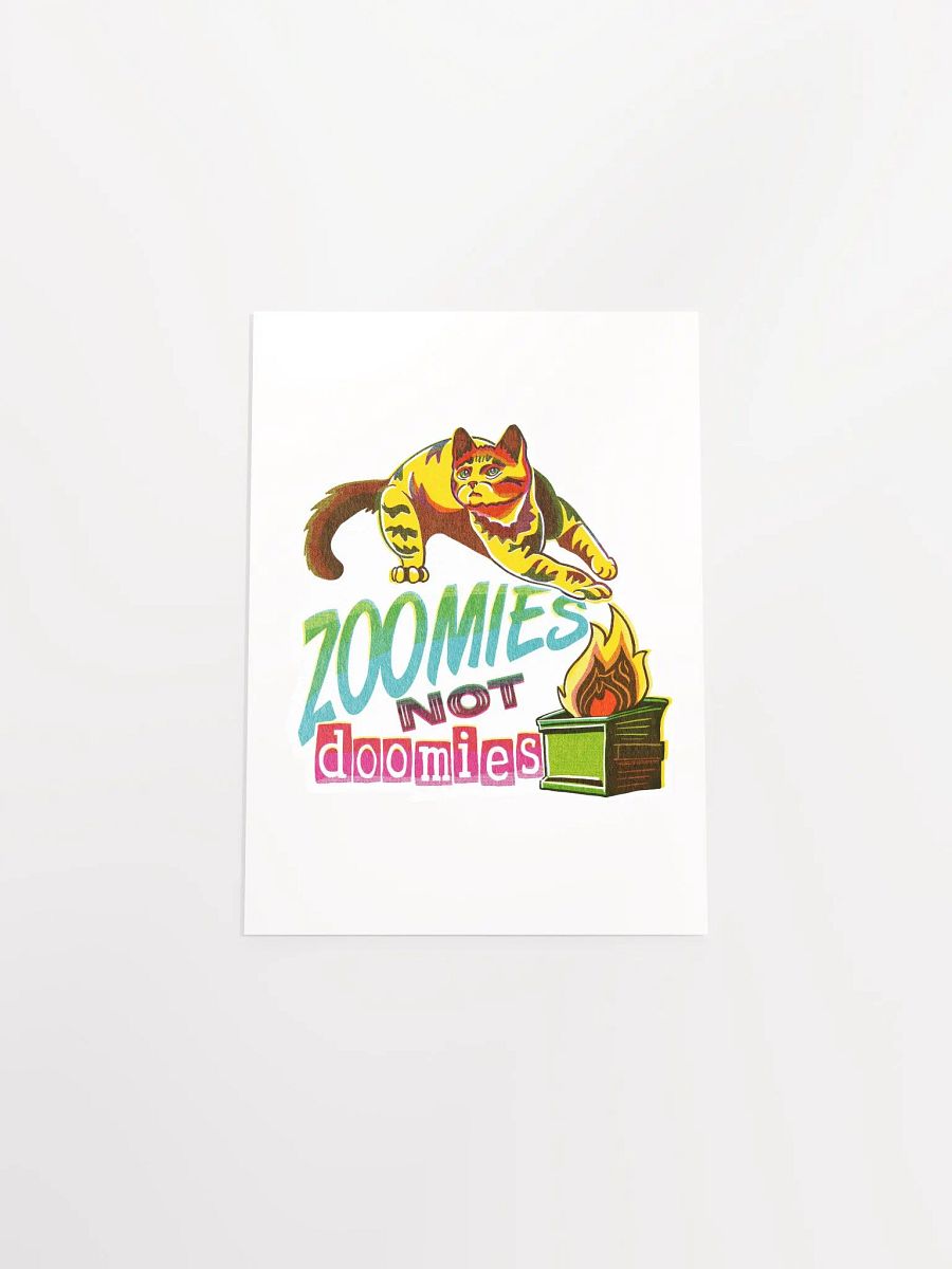 Zoomies Not Doomies Print product image (19)