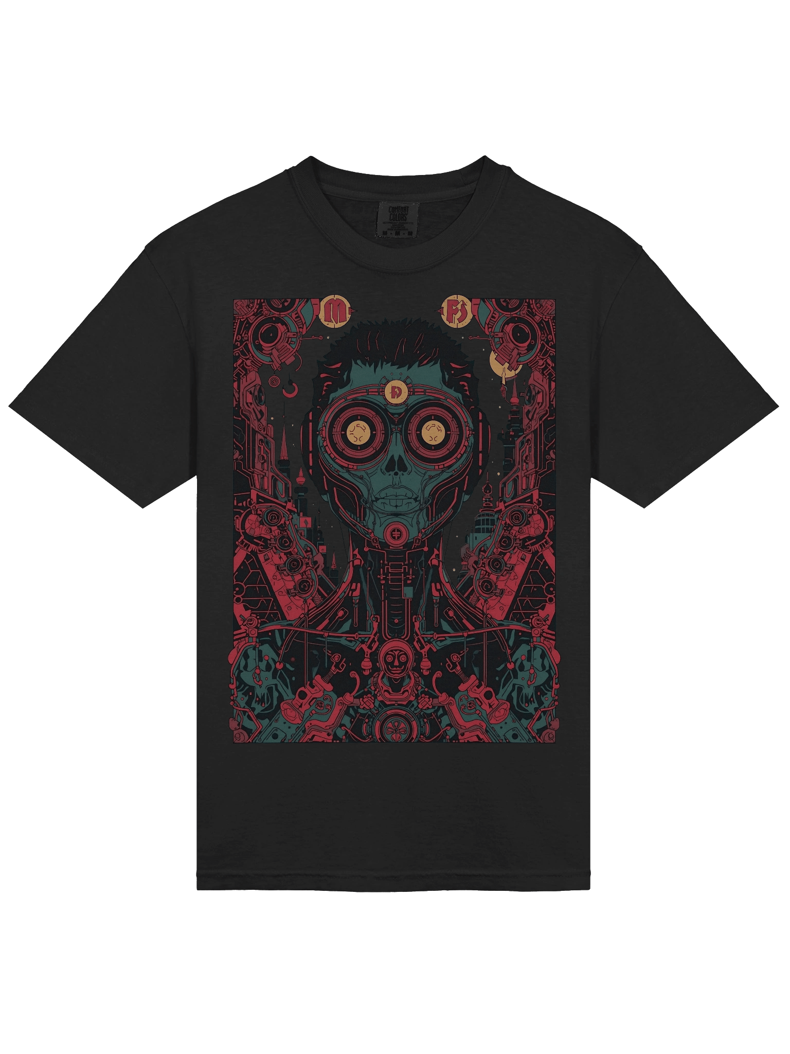 Cyber Monkey King Heavyweight T-Shirt product image (4)