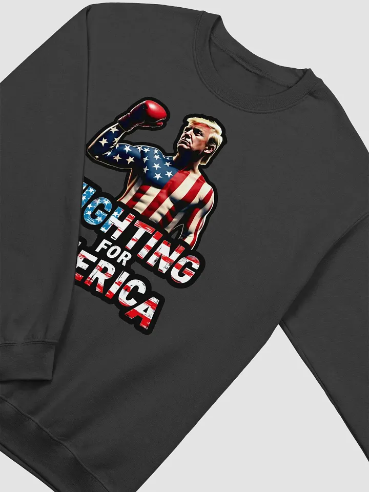 Sweatshirt: Trump, Fighting for America product image (6)