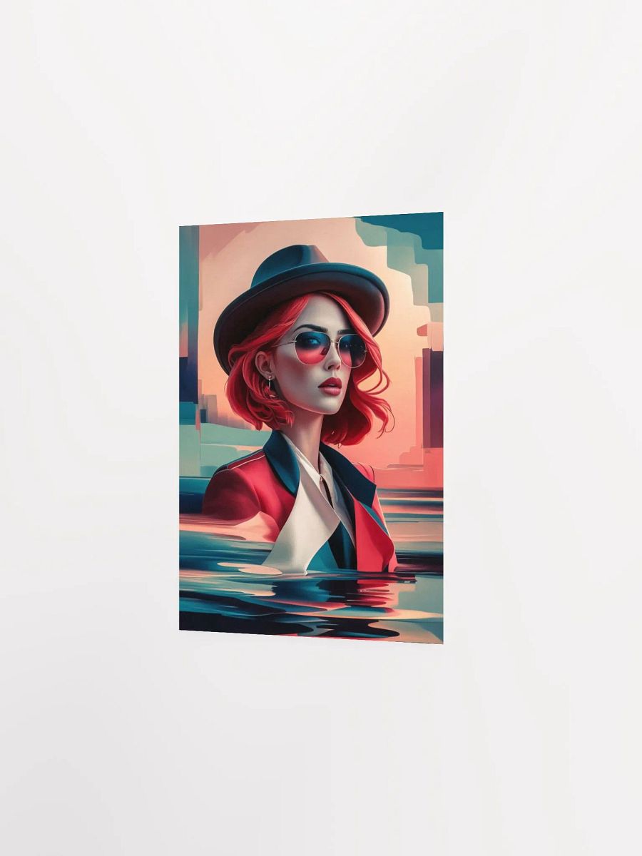 Abstract illustration of a Woman Poster - 1 product image (2)