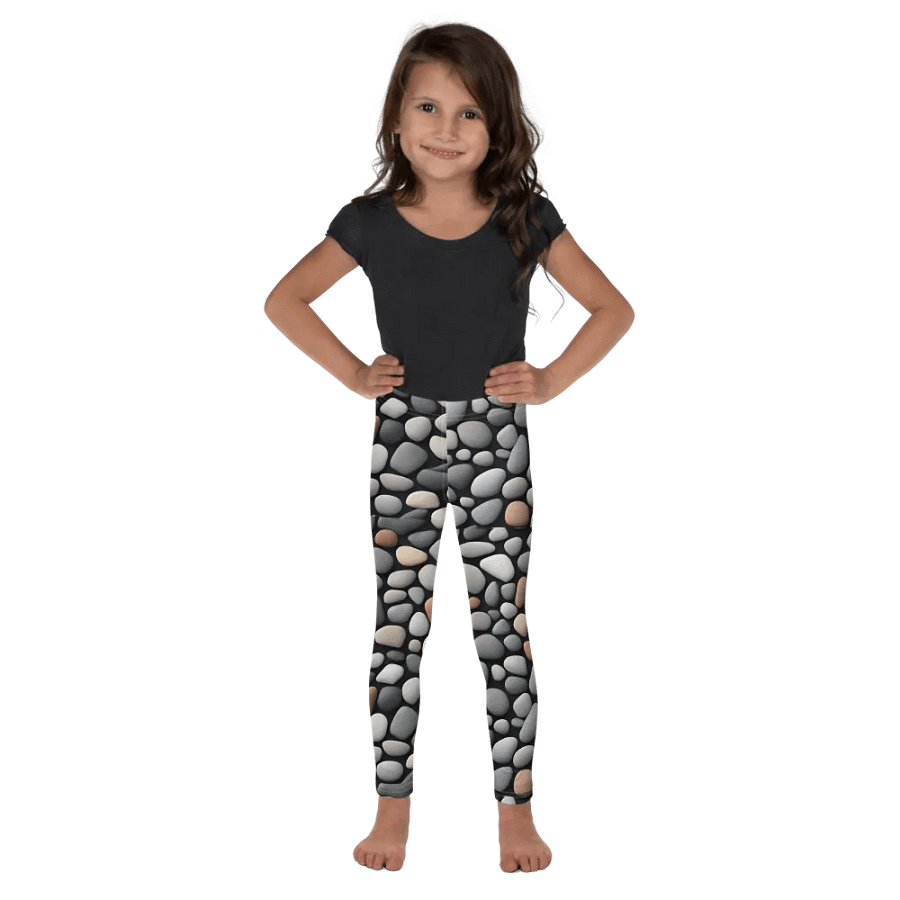 Pebble Paradise Kids Leggings product image (1)