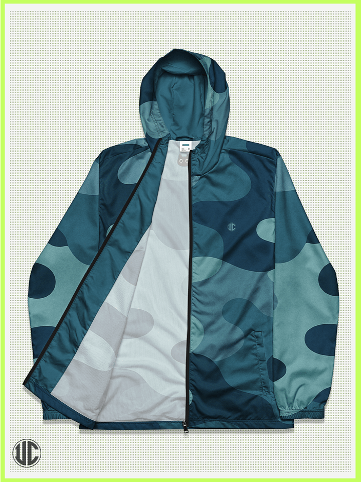 Zahra's Ocean Wave Camo - Windbreaker product image (1)