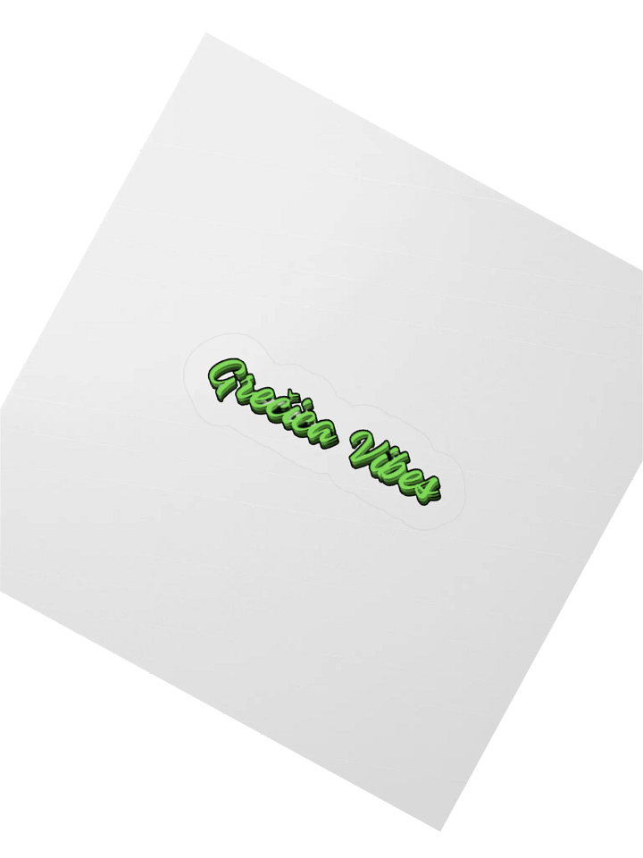 Grečica Vibes Kiss Cut Stickers product image (8)