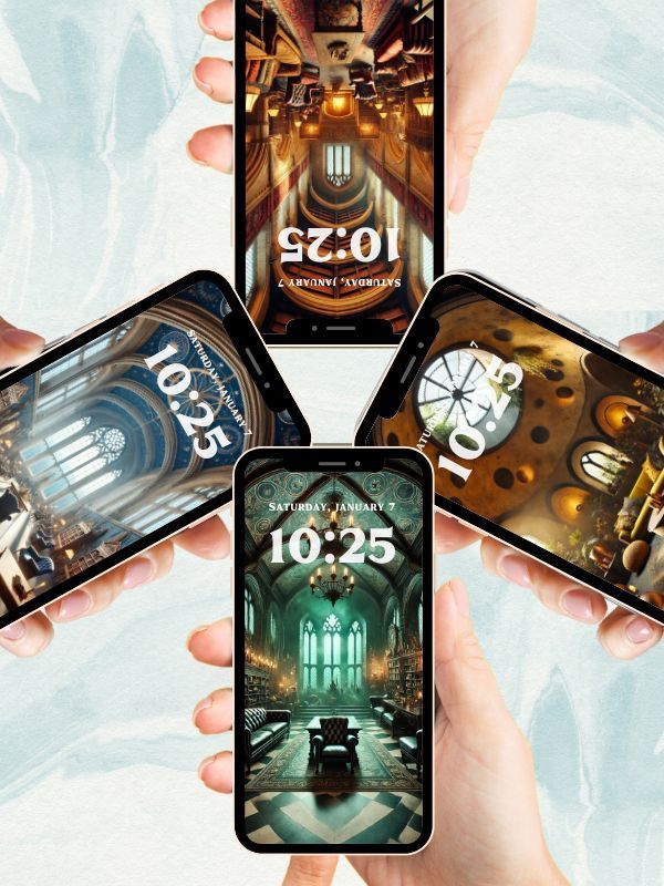 Harry Potter Common Room Phone Wallpaper I 4K Quality Bundle product image (4)