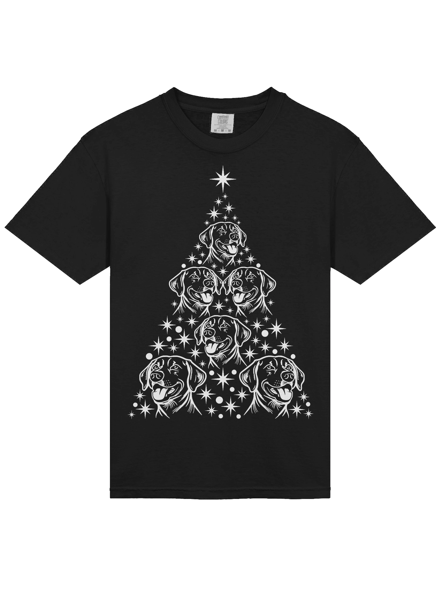 Labrador Retriever Christmas Tree T-Shirt product image (5)