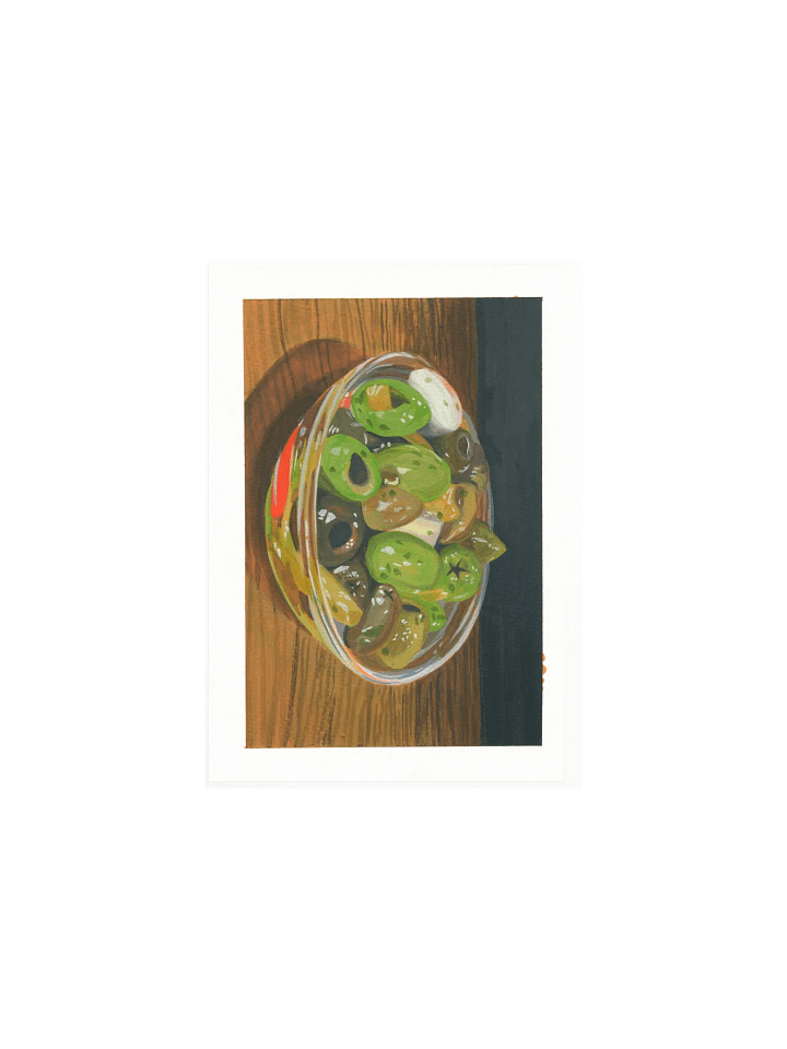 Olive Bowl - Print product image (2)