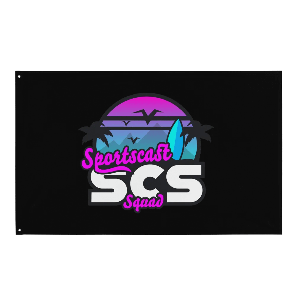 SCS SUMMERTIME FLAG (BLACK) product image (1)
