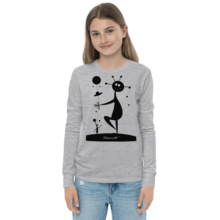 Bella+Canvas Youth Long Sleeve T-Shirt product image (2)