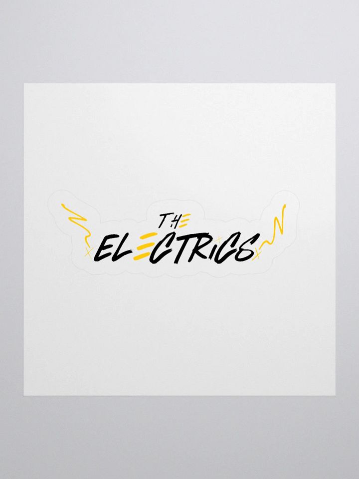 The Electrics Kiss Cut Sticker product image (1)
