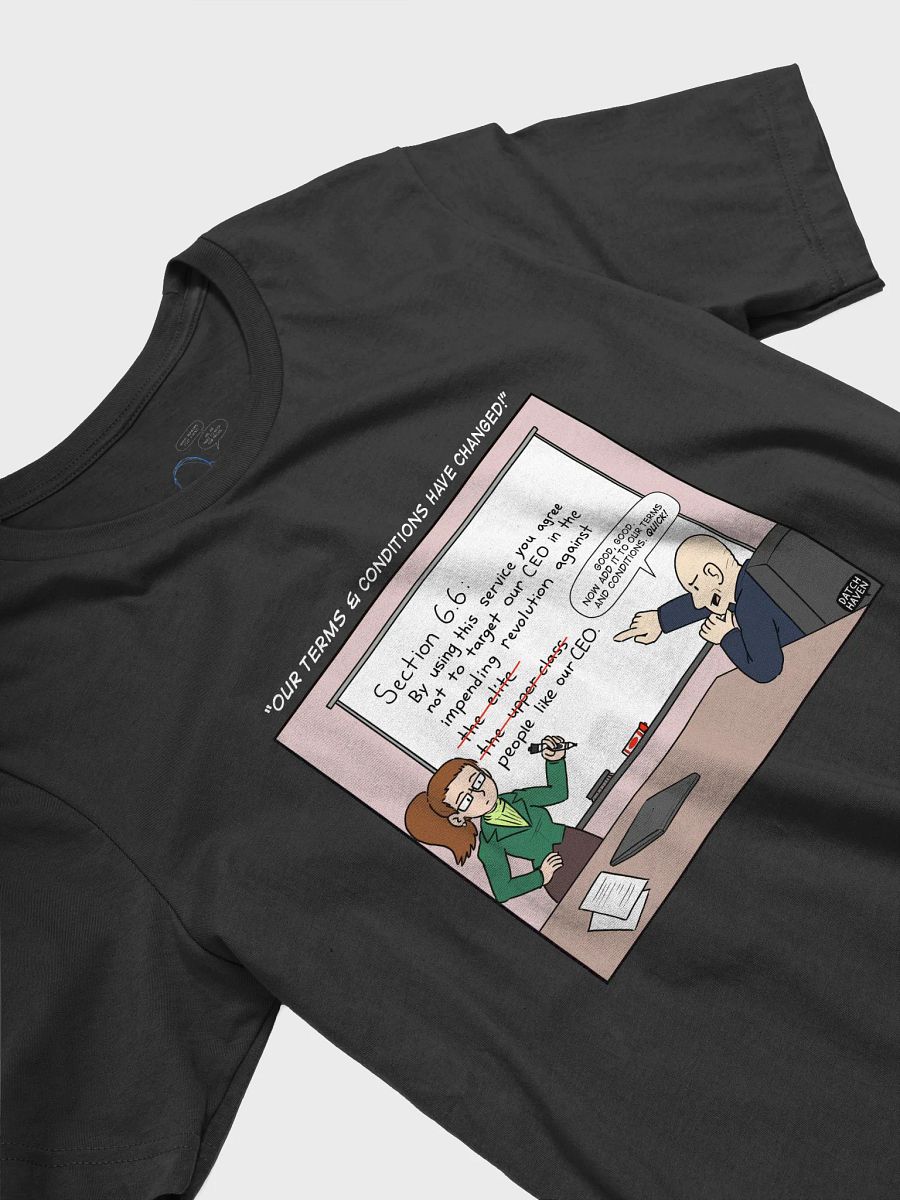"Our terms & conditions have changed!" soft t-shirt product image (3)
