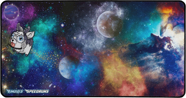Derpy Talyn - Outer Space Desk Mat (15.5