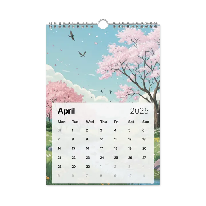 MAGICAL ANIME SEASONS WALL CALENDAR 2025 product image (1)