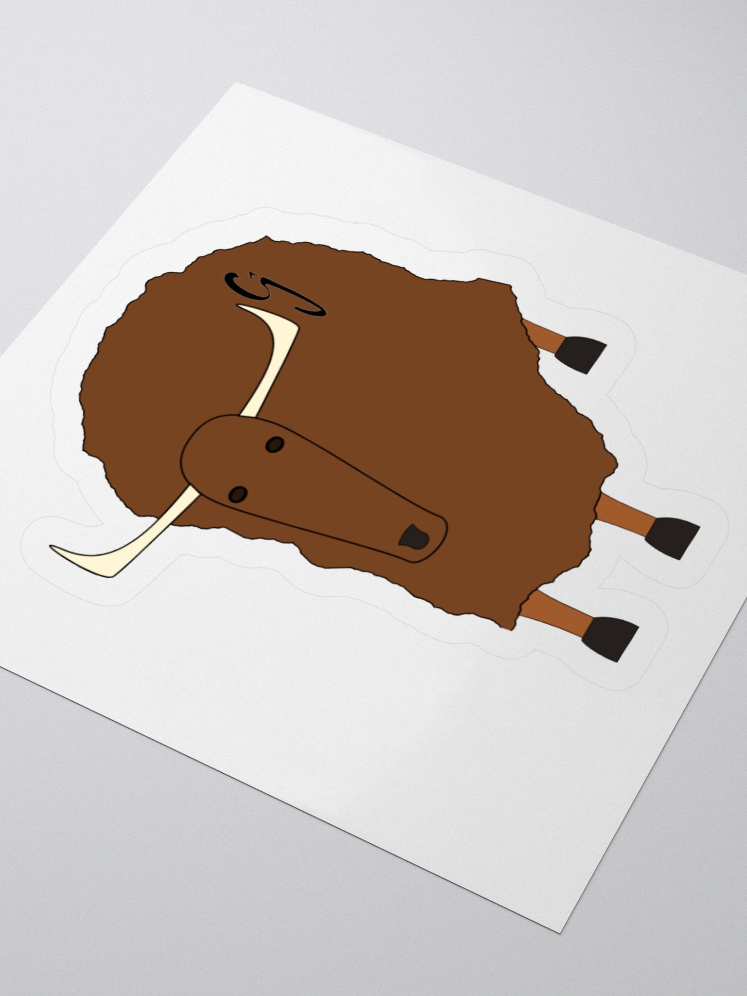 JG Yak Sticker product image (6)