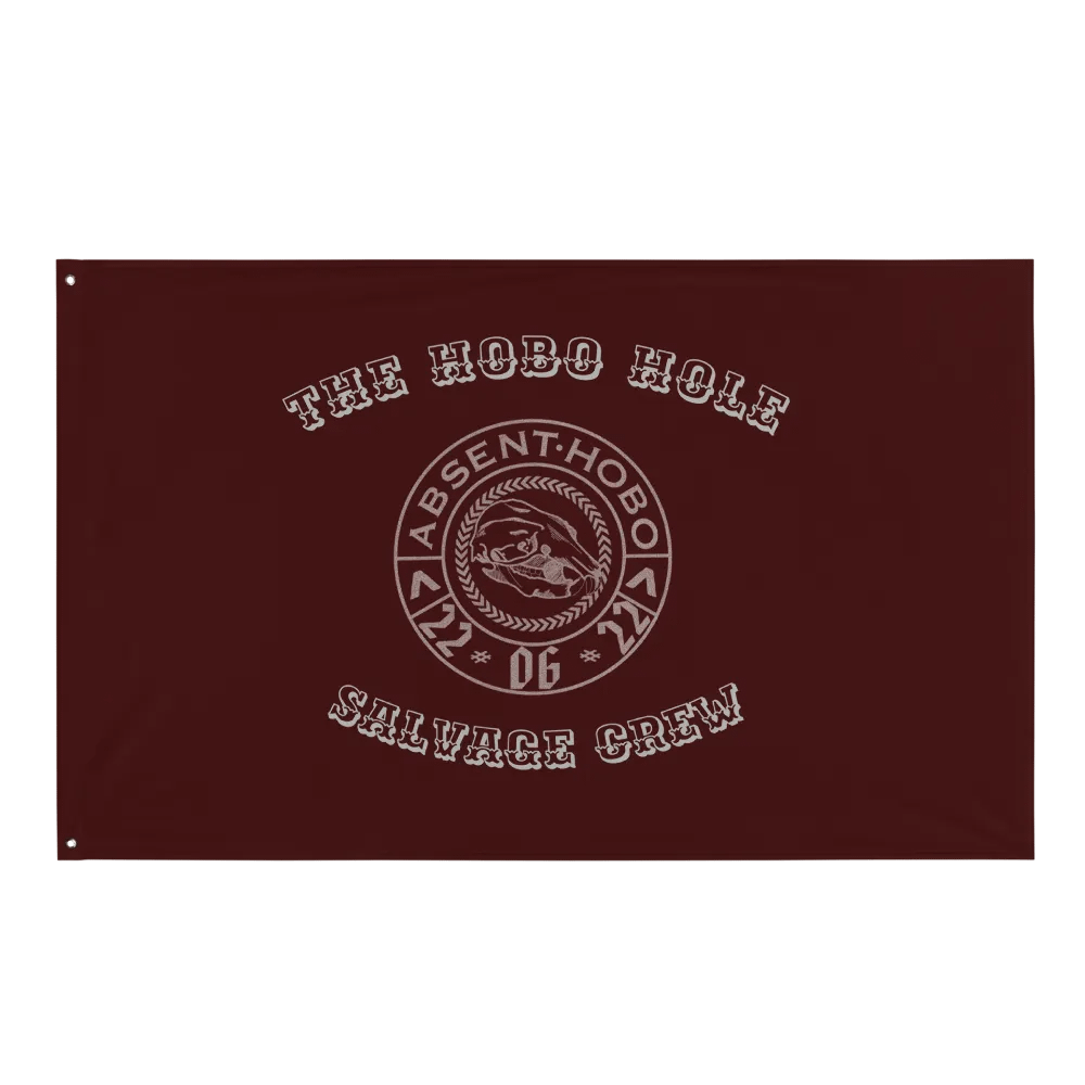 The Hobo Hole Salvage Crew Flag product image (1)