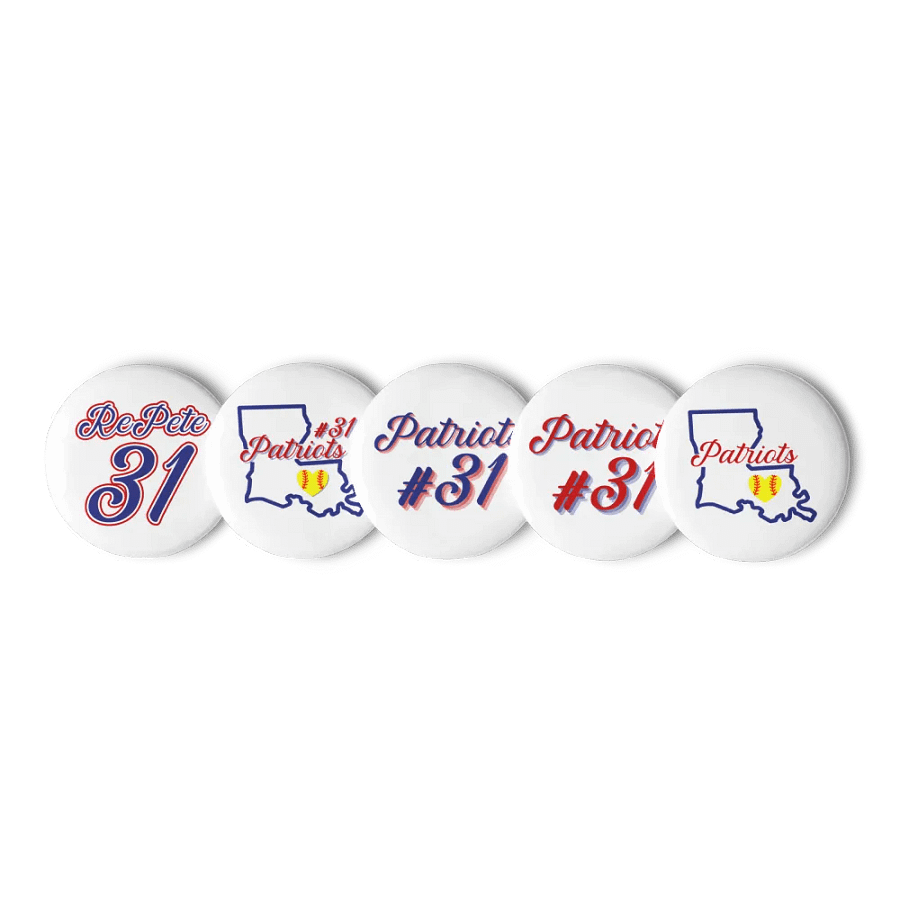 Patriots #31 Pin Button Set product image (4)