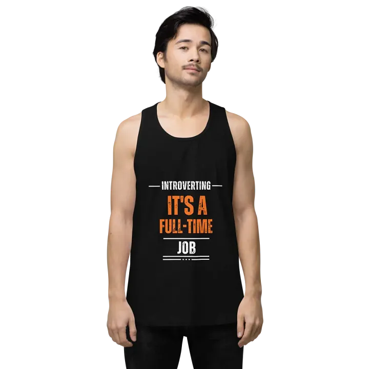 Full-Time Job Men's Tank Top product image (1)