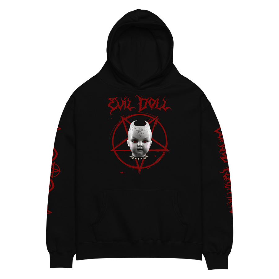 EVIL DOLL - Cursed Plaything - Unisex Premium Oversized Hoodie product image (2)