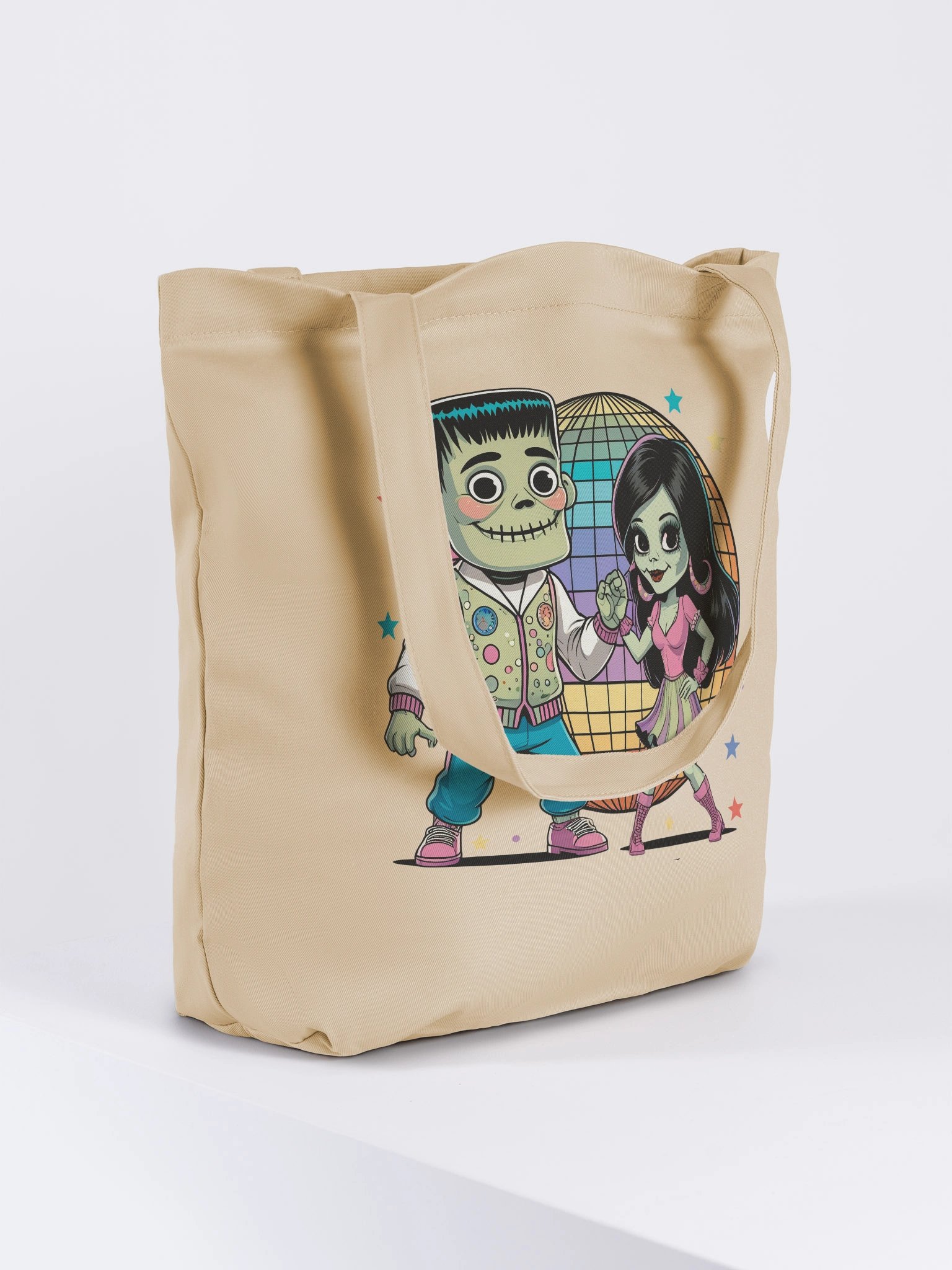 Groovy Monster Disco Eco Tote Bag product image (7)