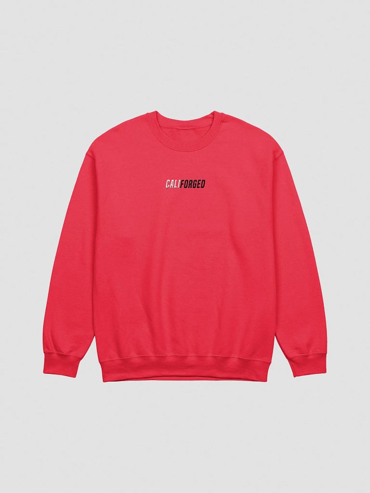 FORGED Crewneck Sweatshirt Red product image (1)