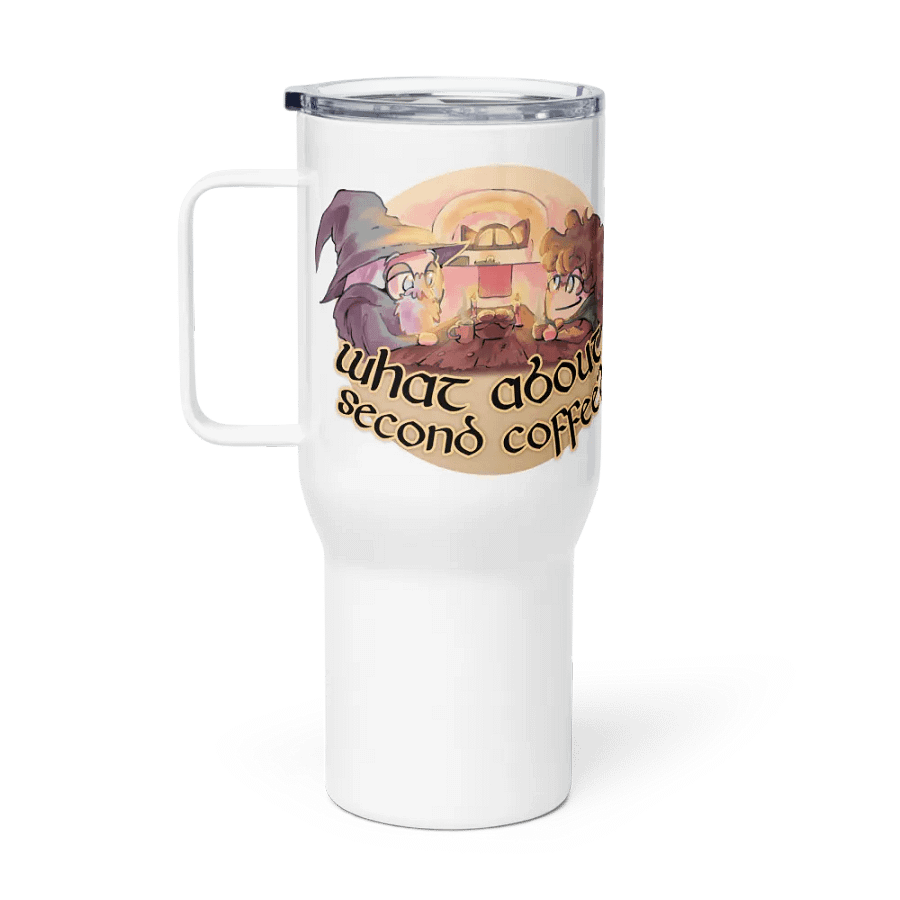 What About Second Coffee? Travel Mug product image (1)