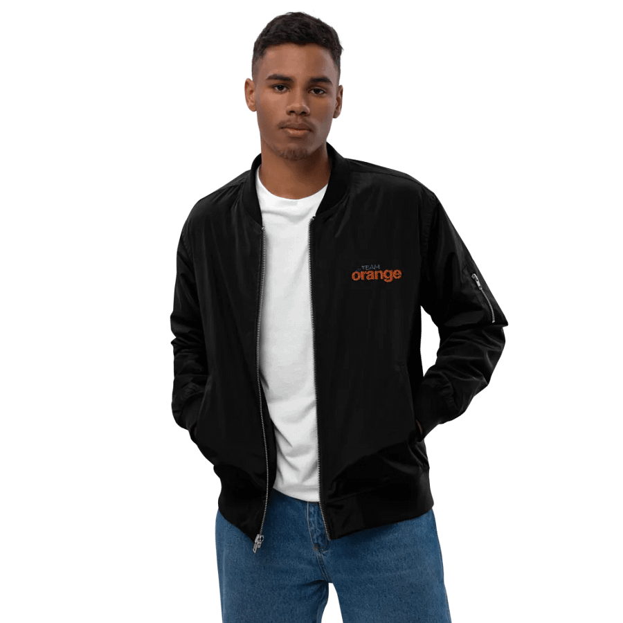 Team Orange Bomber Jacket product image (3)