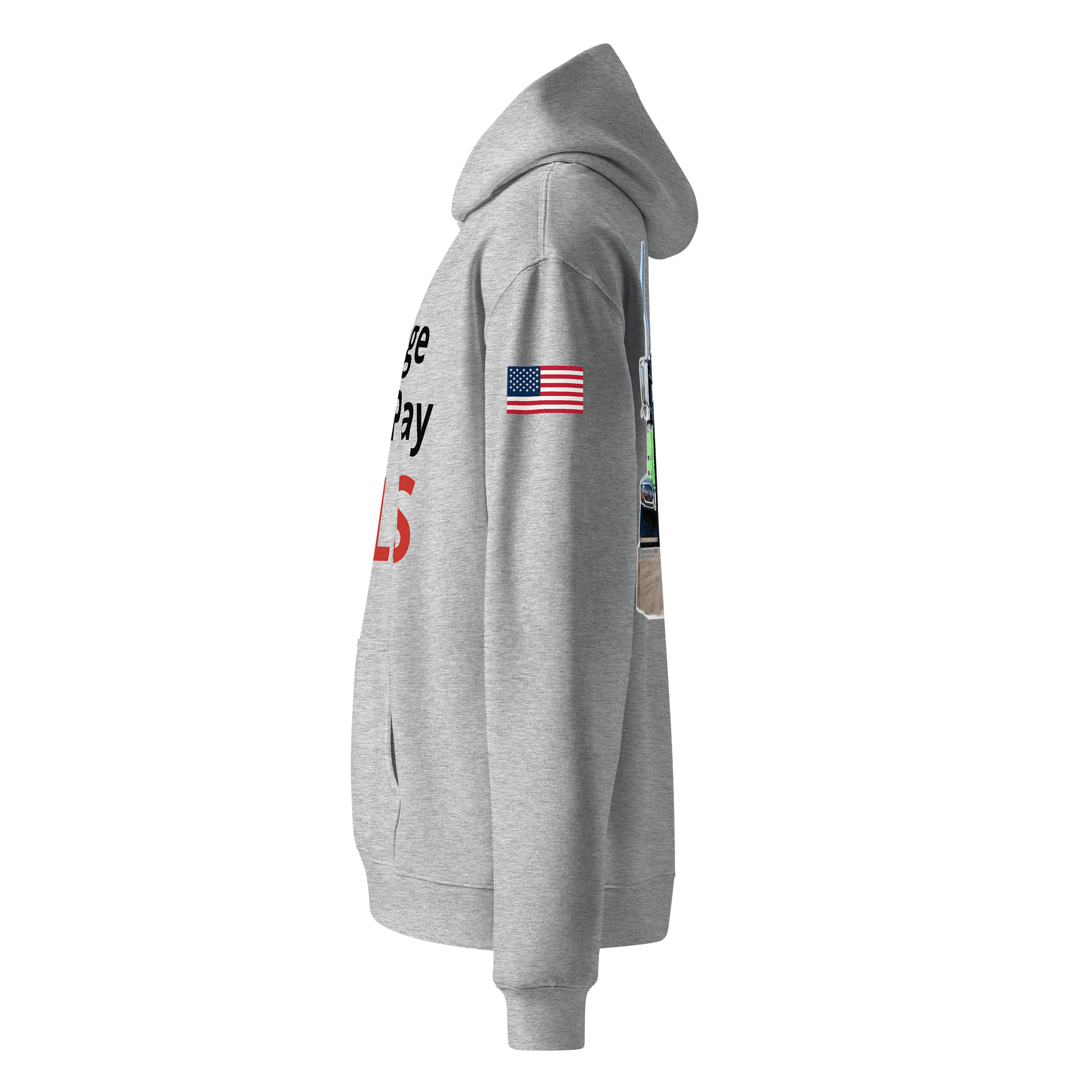 Mileage Don’t Pay Bills Hoodie product image (4)