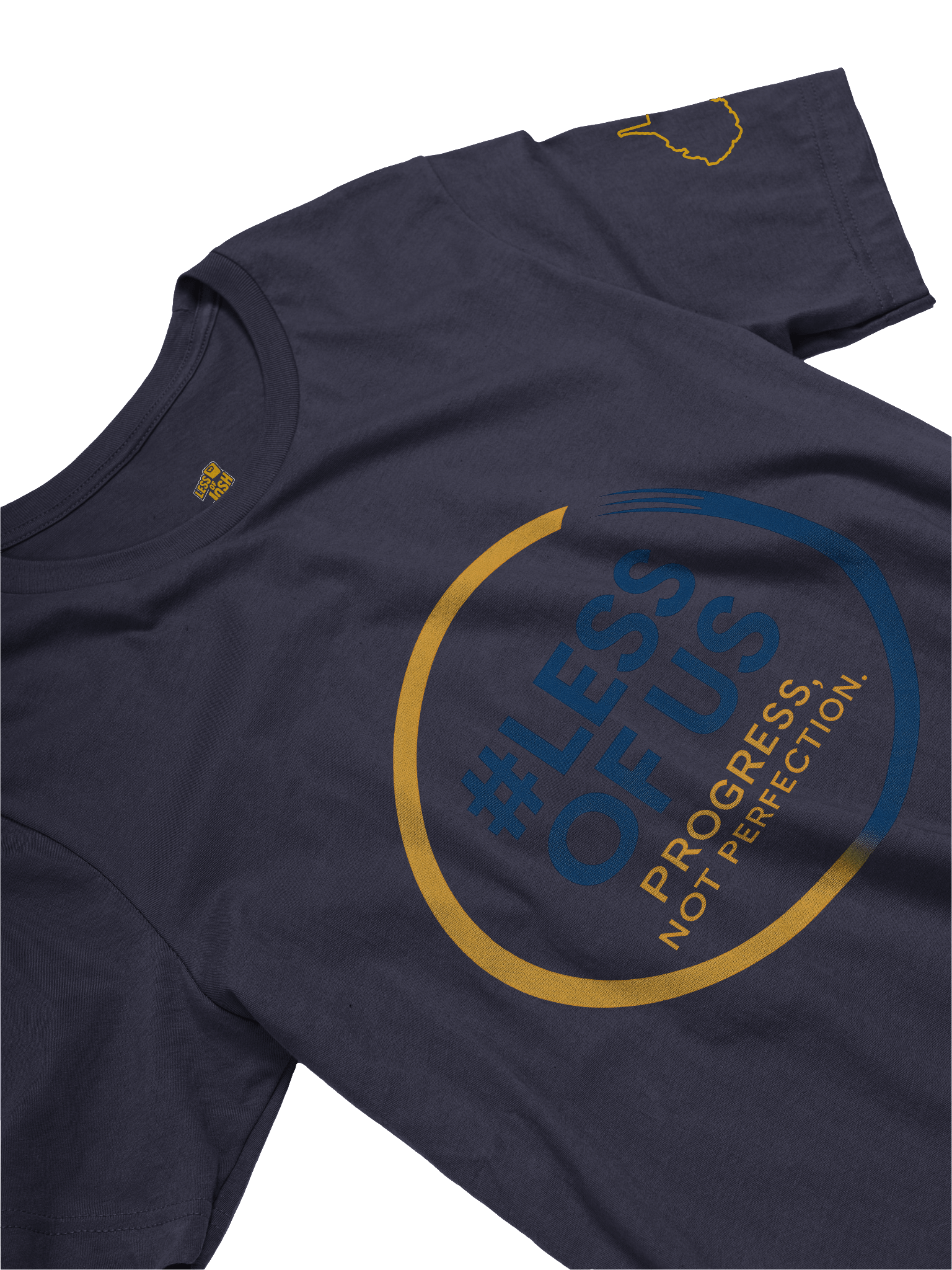 #LessOfUs “Progress, Not Perfection” Supersoft Tee product image (3)