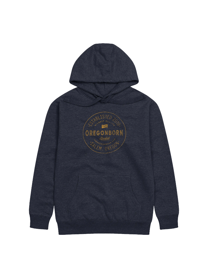 The Oregon Born Brand Hoodie product image (1)
