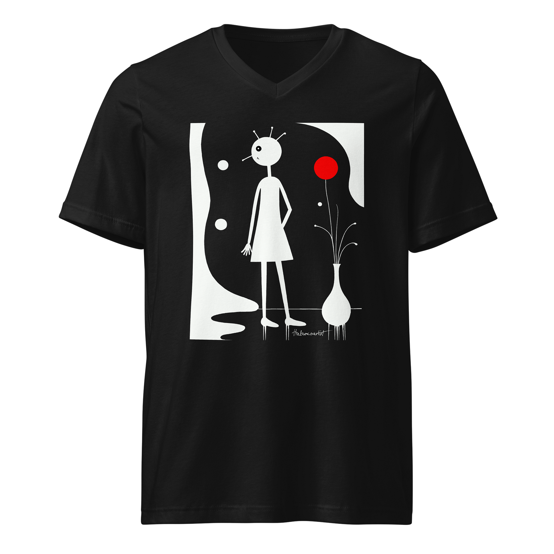 Bella+Canvas Short Sleeve V-Neck Jersey T-Shirt product image (6)