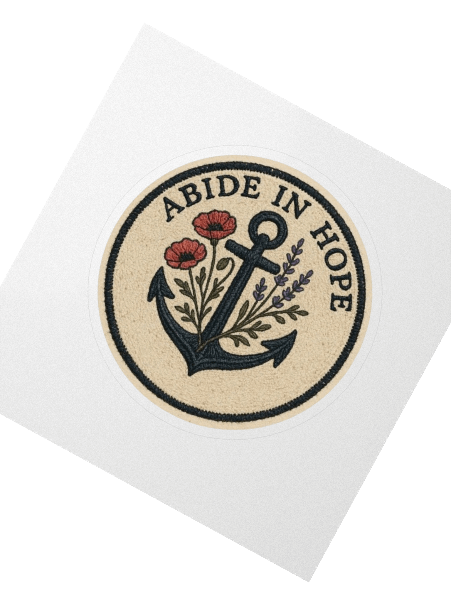 Anchor of Hope Embroidered Patch product image (2)