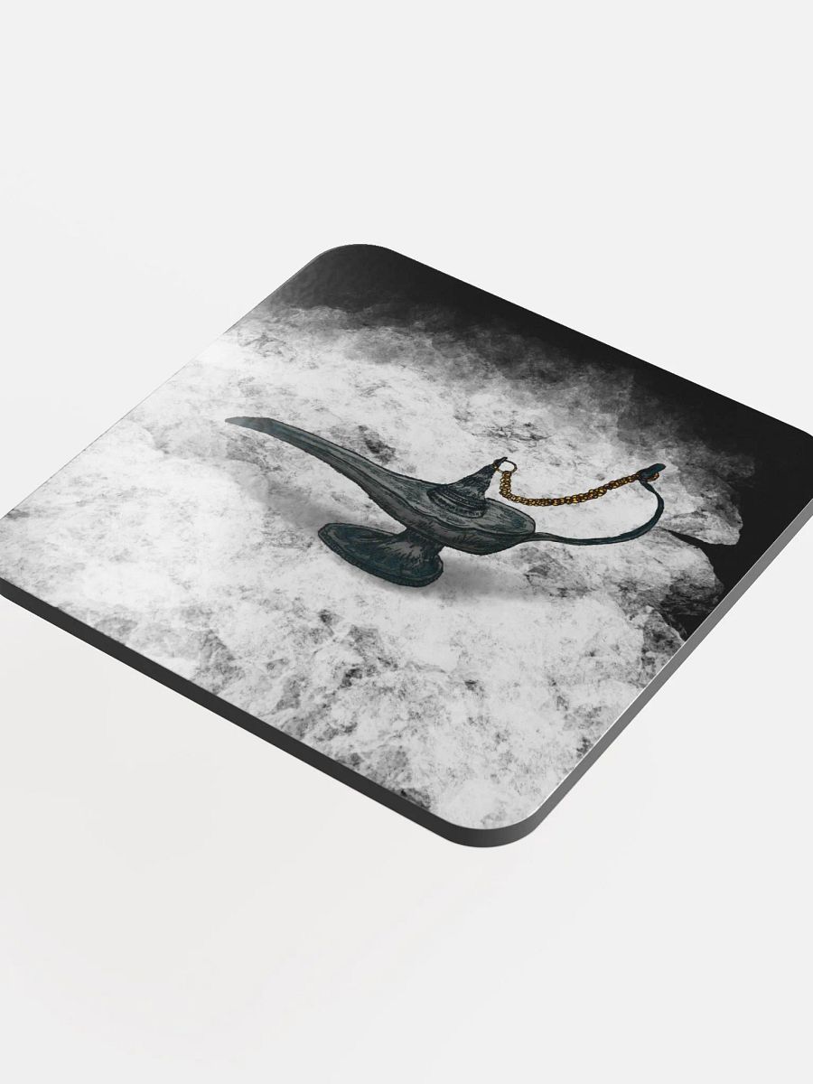 Daemon Lamp Glossed Cork Coaster product image (4)