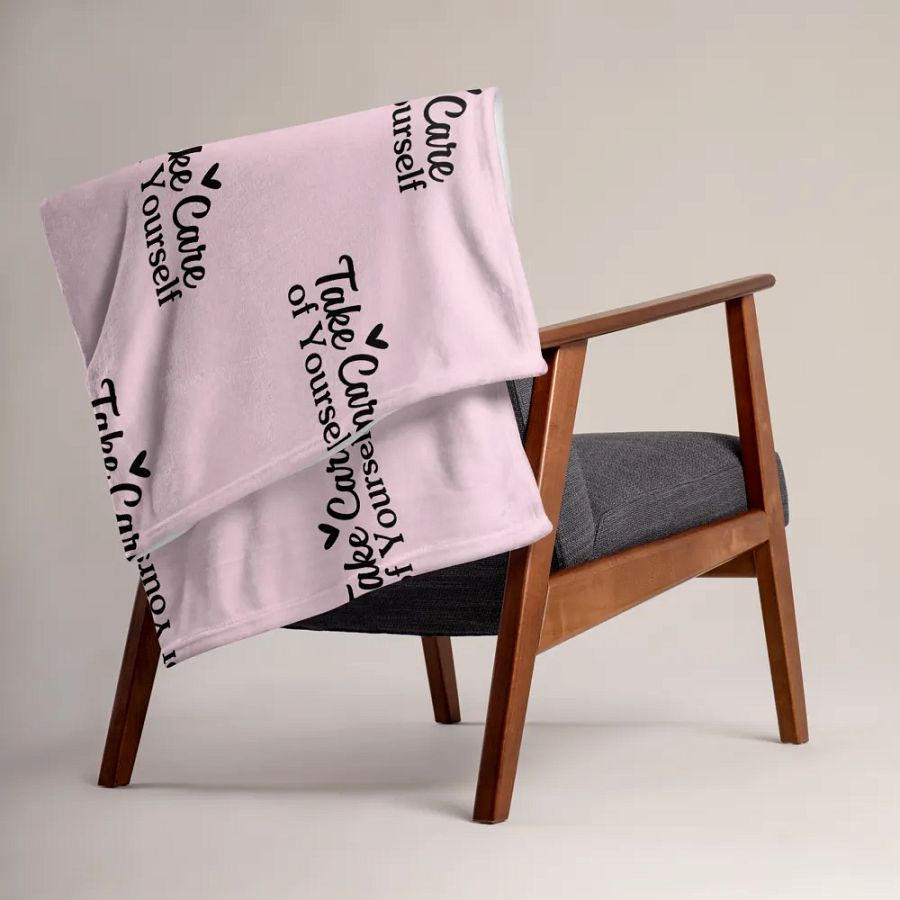 Take Care Of Yourself Blanket product image (4)