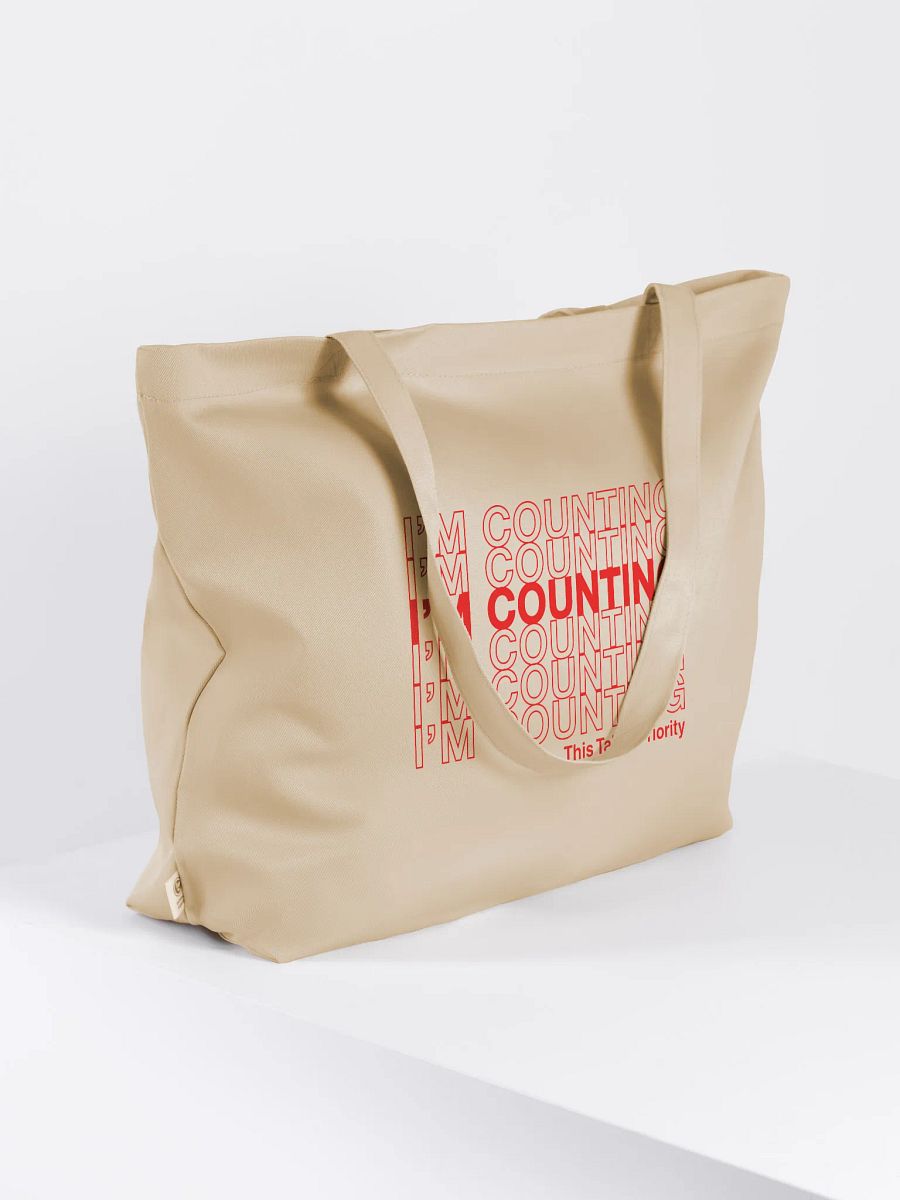 Cotton Tote Bag - I'm Counting product image (8)