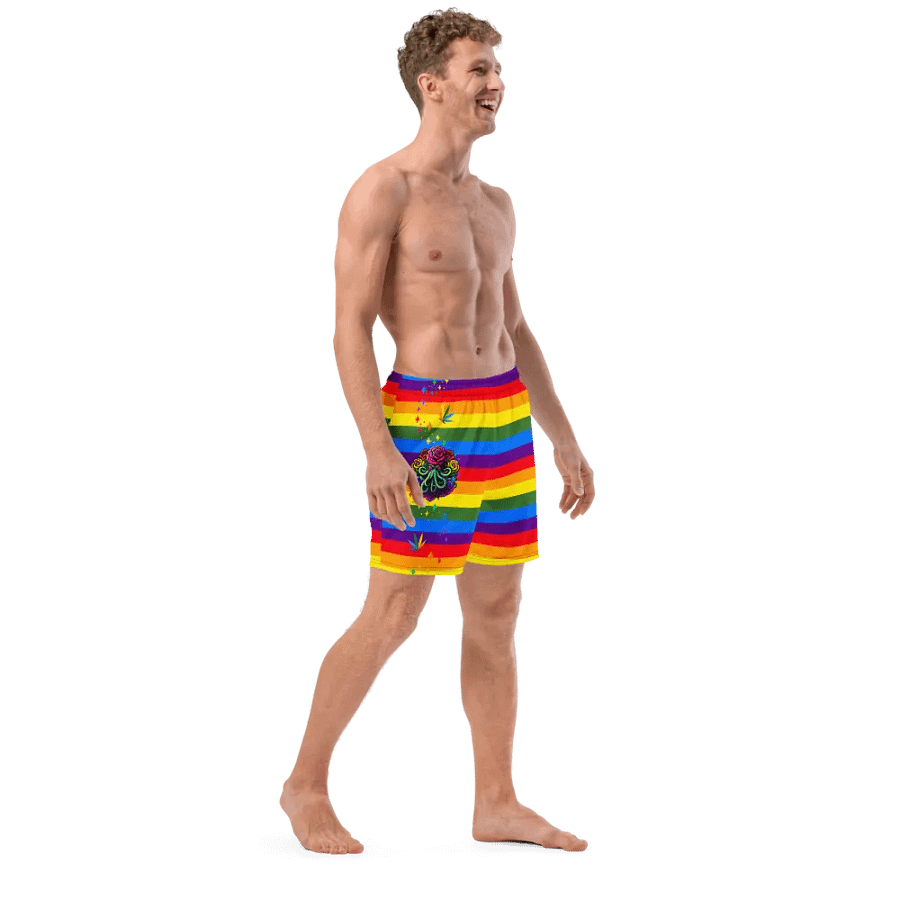 PRIDE Cthulhu Royalty Swim Shorts product image (12)