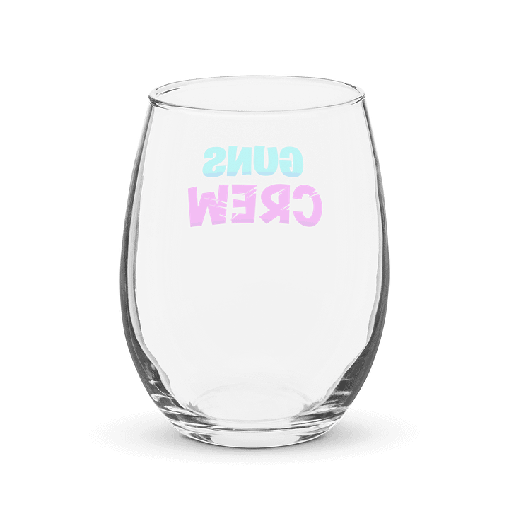 GunsCrew Stemless Wine Glass product image (2)