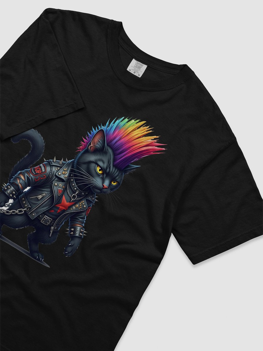 Punk rock kitty t-shirt product image (24)