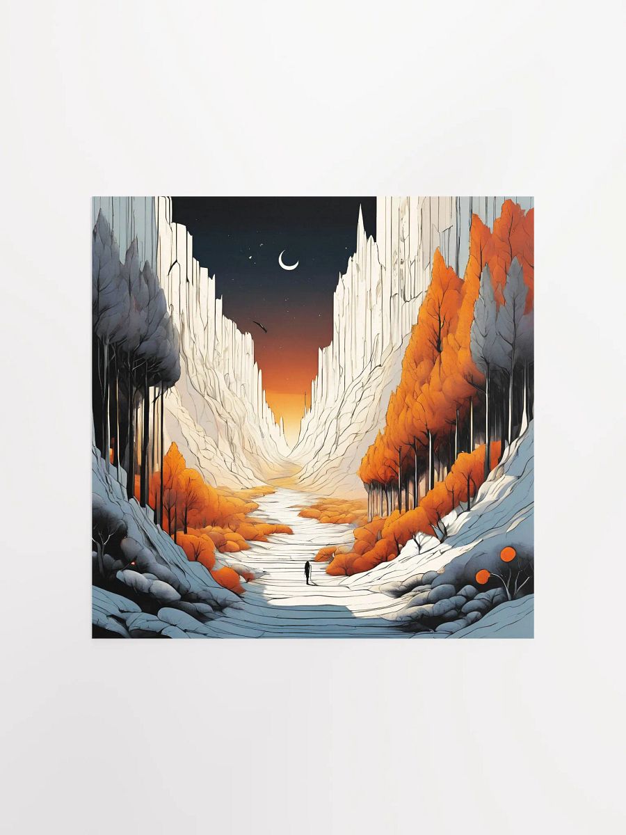 Light Rising from the Depths - Enhanced Matte Paper Poster product image (1)