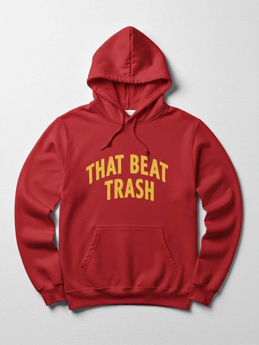 THAT BEAT TRASH BEAT MACHINE R/Y HOODIE product image (1)