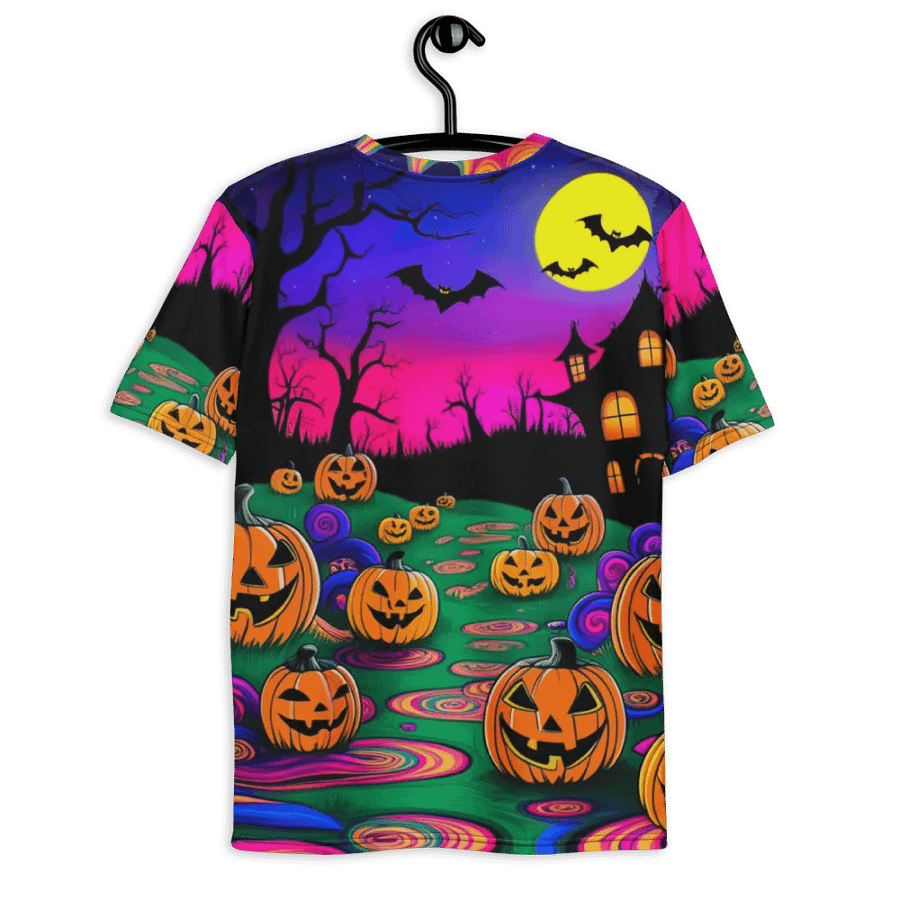 Haunted Pumpkins Habitat T Shirt product image (8)