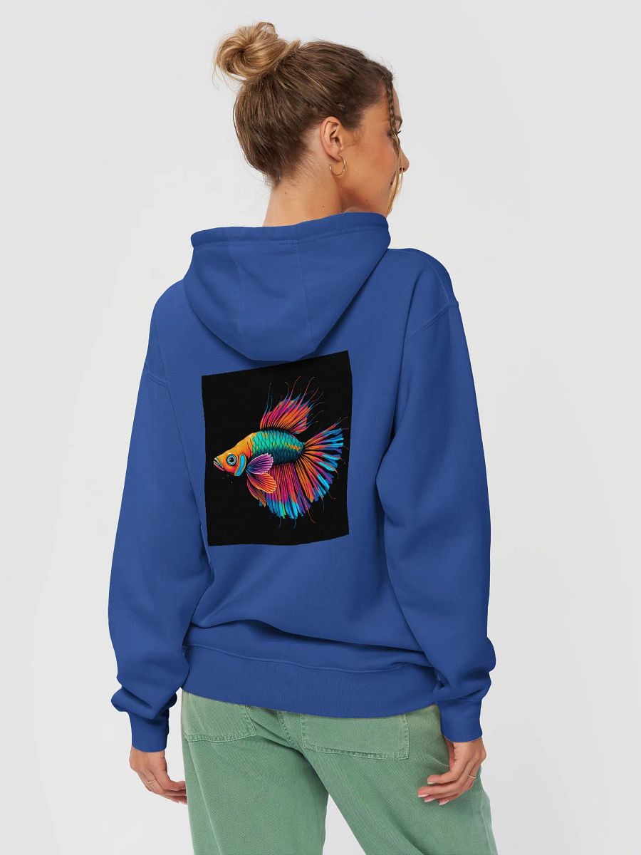 Image on both sides, Brilliant Beta Fish Graphic Premium Hoodie product image (4)