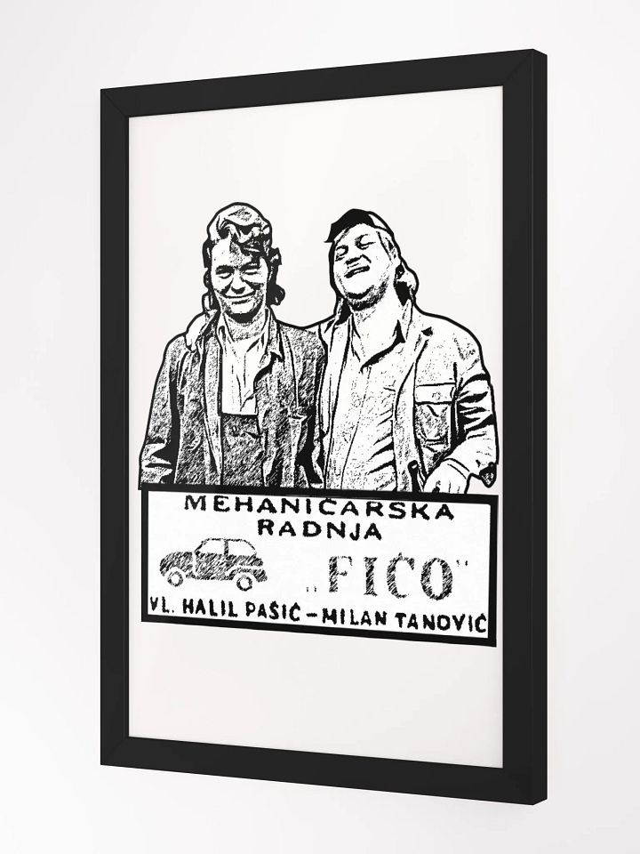 Kriva Tabla Framed High-Quality Matte Poster (in) product image (2)
