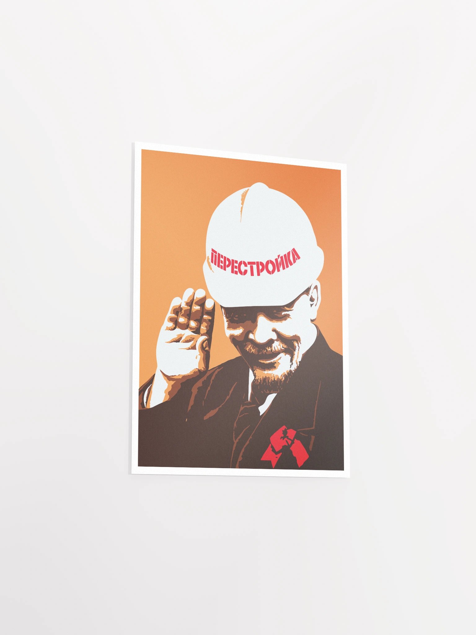 Lenin Perestroika. USSR 1987 — Soviet Propaganda Poster product image (8)